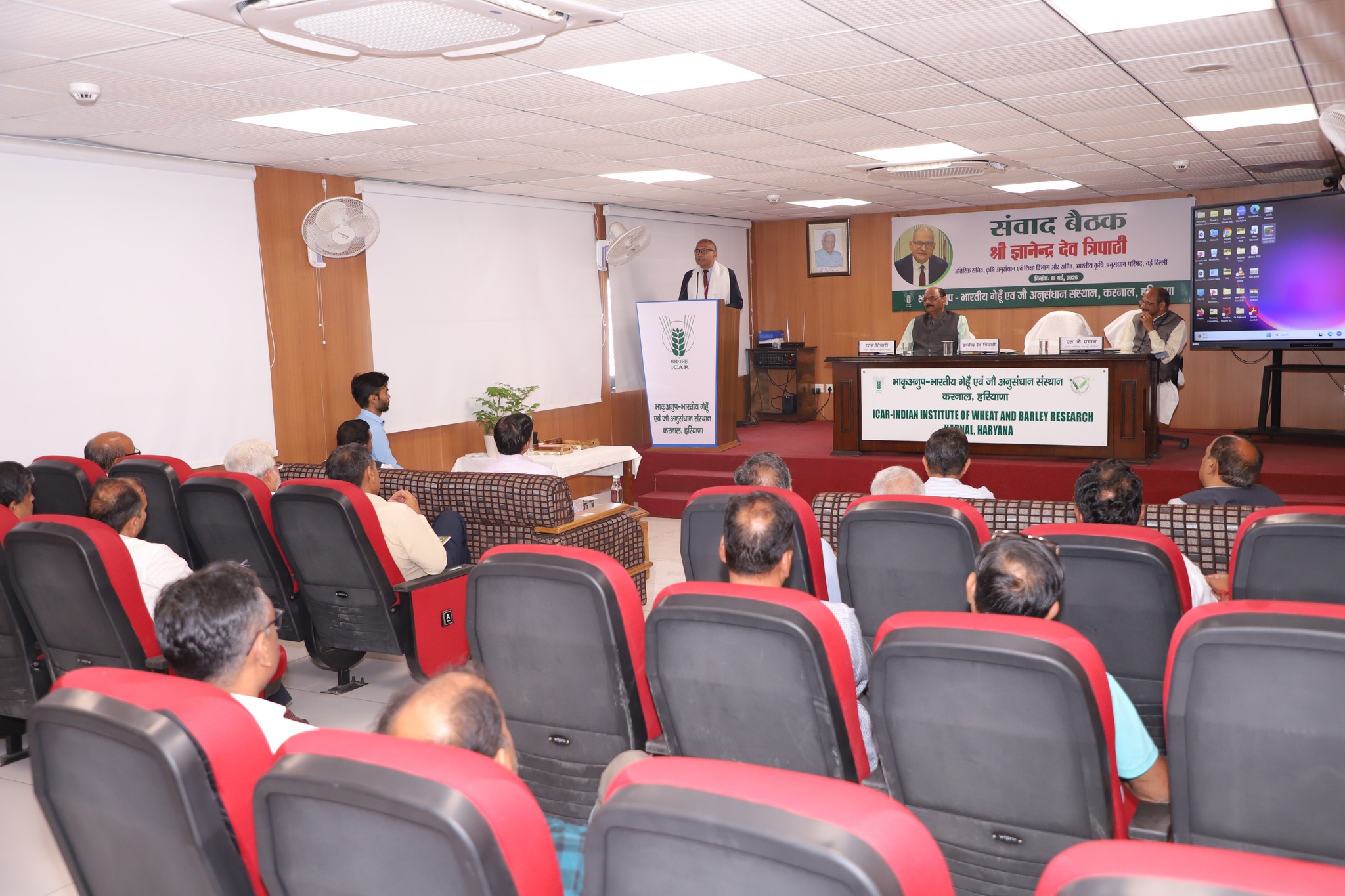 Visit of Dr. Gyanendra Dev Tripathi Image